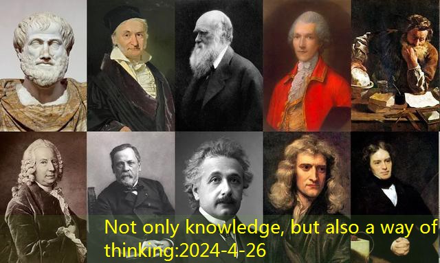 Not only knowledge, but also a way of thinking -the four errors of science