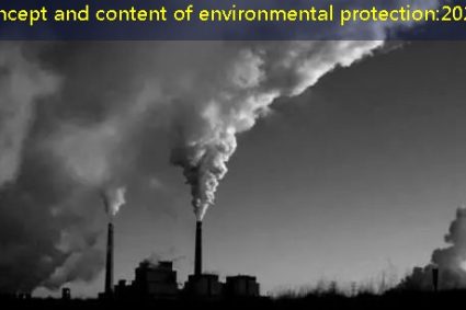 The concept and content of environmental protection